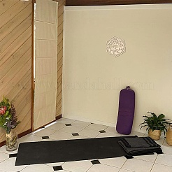 Sculpture murale en bois découpée au laser&nbsp;WOOD-WH0105-007