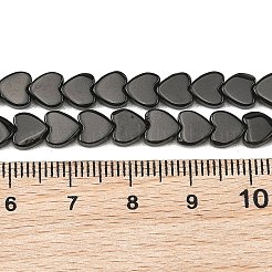 Natürliche schwarze Onyxperlenstränge (gefärbt und erhitzt).&nbsp;G-M403-A56-02