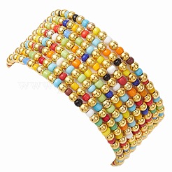 Bracelets extensibles en perles de verre&nbsp;BJEW-JB10958
