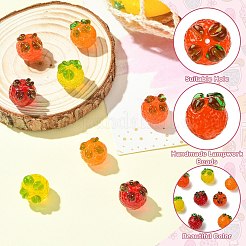8pcs 4 colores cuentas de murano hecho a mano&nbsp;LAMP-CJ0002-71