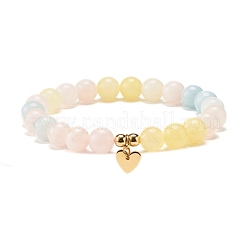 Set di bracciali elastici in ematite sintetica e argilla polimerica con perline heishi&nbsp;BJEW-JB07383-03