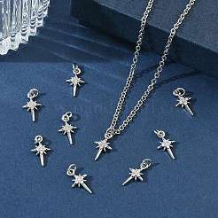 Pendentifs en laiton Shegrace sertis de micro-pavés de zircone cubique&nbsp;XGRQ3D285-480P