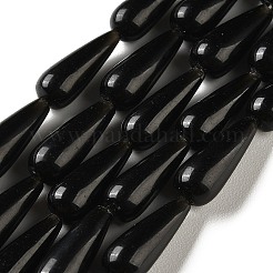 Natürlichen Obsidian Perlen Stränge&nbsp;G-B192-A02-01