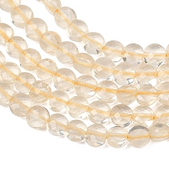 Colliers de perles en quartz citron naturel (chauffé)&nbsp;GG-NH0007-E01-02