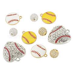 Baseball-Sportthema DIY Schmuckherstellungssets&nbsp;DIY-TA0011-99
