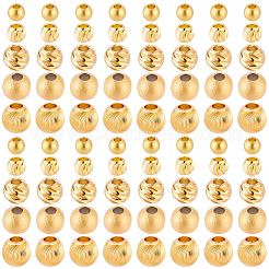 200pcs 5 Arten Messingperlen&nbsp;KK-BBC0024-62
