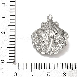 Pendenti bicolore in acciaio inossidabile 304&nbsp;STAS-K311-13GP