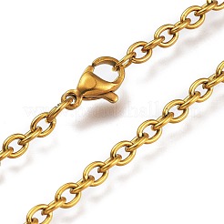 Collares colgantes con frasco de perfume abrible de acero inoxidable 304&nbsp;NJEW-I239-05G