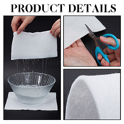 Coton absorbant à fleurs carrées&nbsp;DIY-WH0308-821B