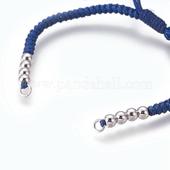 Fabrication de bracelets de perles tressées en nylon&nbsp;BJEW-F360-FP04