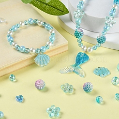 Diy candy color perlen schmuckset herstellung kit&nbsp;DIY-YW0004-90