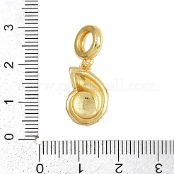 Messing emaille europäische baumeln charme&nbsp;KK-I352-19G