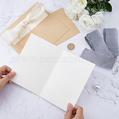2 Stück Hochzeitsgelübdekarten aus Papier in 2 Farben&nbsp;AJEW-GF0012-69