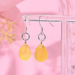Crochets d'oreilles en 925 argent sterling&nbsp;STER-M031-01S