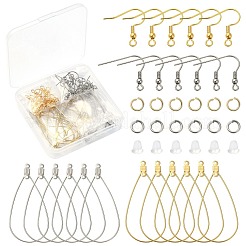 Diy Drahtwickel-Ohrring-Herstellungsset&nbsp;STAS-CJ0002-39