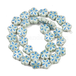 Perle di porcellana smaltate fatte a mano&nbsp;PORC-G016-07