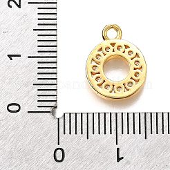 Ottone micro spianare pendenti zirconi&nbsp;LS-KK-D385-02G-02