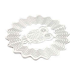 201 Edelstahl-Verbindungsanhänger/-glieder&nbsp;STAS-D386-04F-P