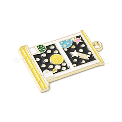 Pendentifs d'émail en alliage&nbsp;LS-FIND-H047-03LG-01