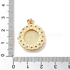 Vrais pendentifs en laiton plaqué 18k or véritable&nbsp;KK-A198-17G