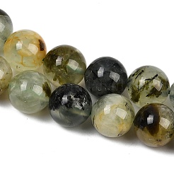 Perline Prehnite naturale fili&nbsp;G-P322-48-10mm-01