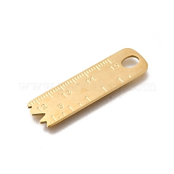 Ciondoli in acciaio inox 304&nbsp;STAS-F318-09B-G