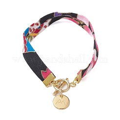 Armbänder aus Polyesterbändern im ethnischen Stil&nbsp;BJEW-JB10495