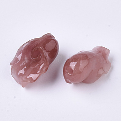 Perles de corail synthétiques&nbsp;CORA-R017-29-A02