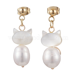 Boucles d'oreilles pendantes en acier inoxydable 304&nbsp;EJEW-TA00597