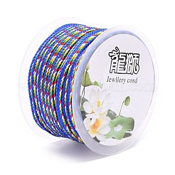 Cordon en nylon tressé décoratif multicolore&nbsp;NWIR-Z003-E14
