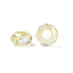 Perle di vetro trasparente europei&nbsp;GPDL-N005-D14mm-A03