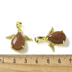Synthetischen Goldstone-Anhänger&nbsp;KK-F888-01G-23