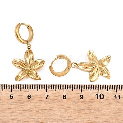 Valentinstag-Ohrhänger aus Edelstahl 304 für Damen&nbsp;EJEW-F415-01G