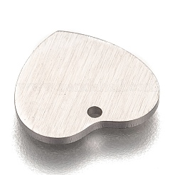 Anlaufgeschützte Anhänger aus Edelstahl 304&nbsp;LS-STAS-O133-02A-P