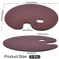 Ölgemäldepaletten aus Holz&nbsp;OFST-WH20007-006