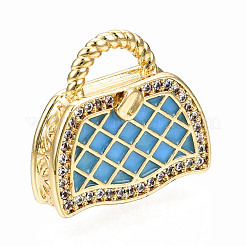 Pendentifs en laiton zircone cubique&nbsp;ZIRC-Q200-021A-NF