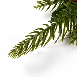 Plástico artificial invierno navidad simulación pino selecciones decoración&nbsp;DIY-P018-A01