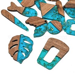 Pendentifs en bois de noyer&nbsp;WD-CBA583A-04
