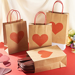 10 Stück Papiertüten zum Valentinstag&nbsp;CARB-TADJ0001-01A