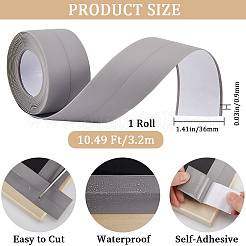 Bordatura impermeabile in plastica pvc&nbsp;AJEW-WH0009-13C