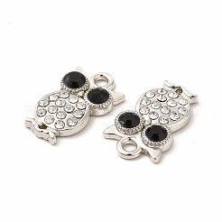 Legierung Rhinestone-Charme&nbsp;PALLOY-I217-29P