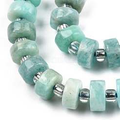 Natur Amazonit Perlen Stränge&nbsp;G-N327-07F