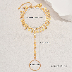 Élégant pendentif de cheville en laiton pour femme&nbsp;PP3197