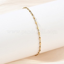 Bracelets à maillons cubiques en acier inoxydable 304 pour femmes&nbsp;BJEW-G790-04G