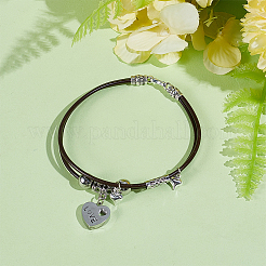 1 estremità/punte per cordino in argento sterling&nbsp;STER-BC0004-15B-1