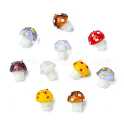 14 Stück 7 Farben handgefertigte Bunte Malerei-Emaille-Perlen&nbsp;LAMP-CJ0002-87