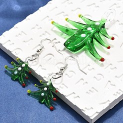 Weihnachten handgemachte Bunte Malerei Schmuck Sets&nbsp;SJEW-G076-01P