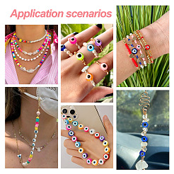 Kit de búsqueda de joyería de mal de ojo diy&nbsp;DIY-TA0003-71