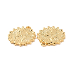 Ionenplattierung (IP) 304 Edelstahl Anhänger Strass-Einstellungen&nbsp;STAS-F293-19G