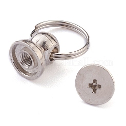 Rivetti ad anello in lega con viti posteriori a vite&nbsp;PALLOY-Z002-01P